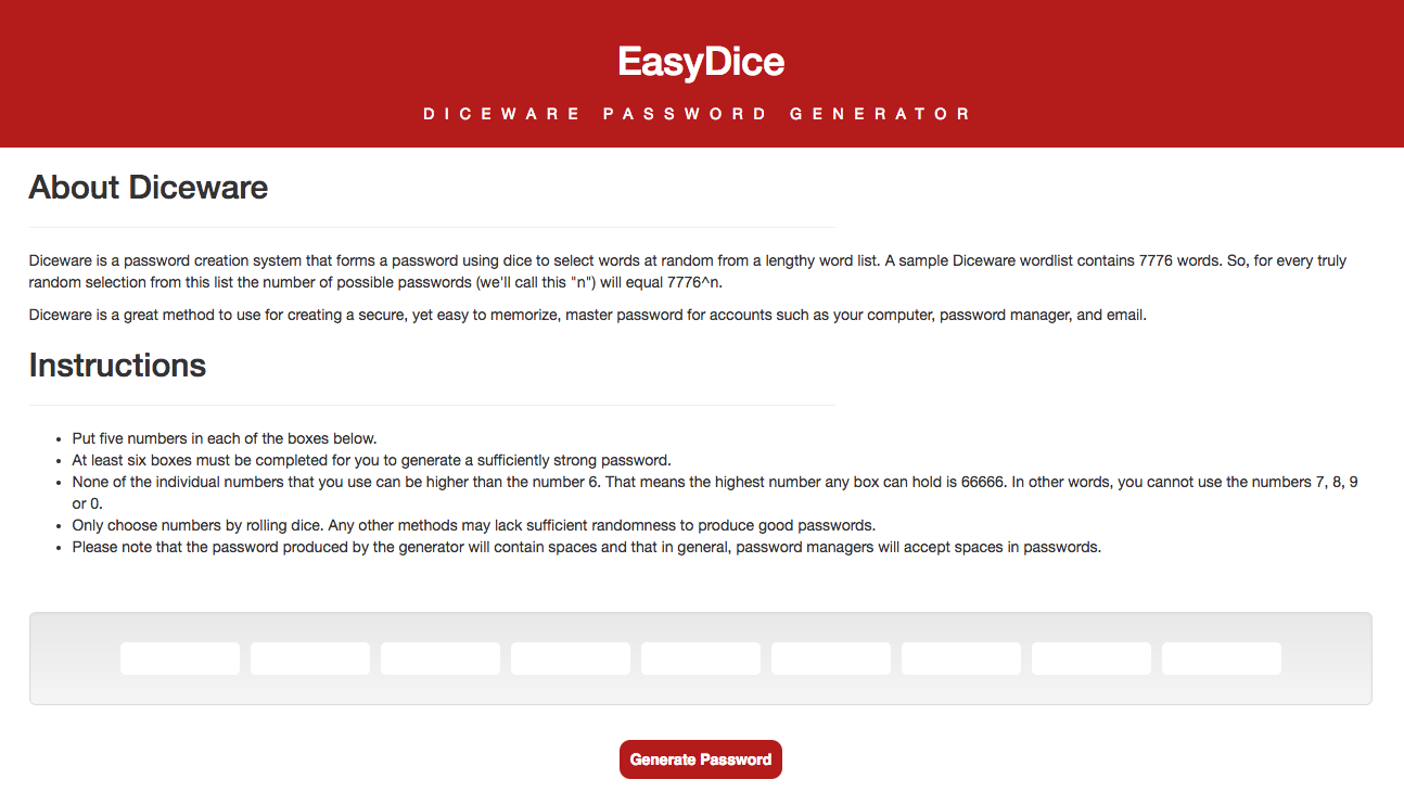 Newer Version of Easy Dice